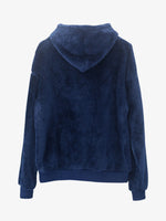 Men's Plush Sherpa Fleece Hoodie Eleven Oasis