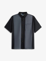 Men's Basic 50s Style Bowling Short Sleeve Shirt ElevenOasis