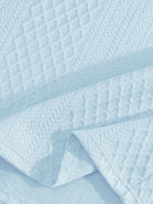 Men's Textured Jacquard Polo Short Set ElevenOasis