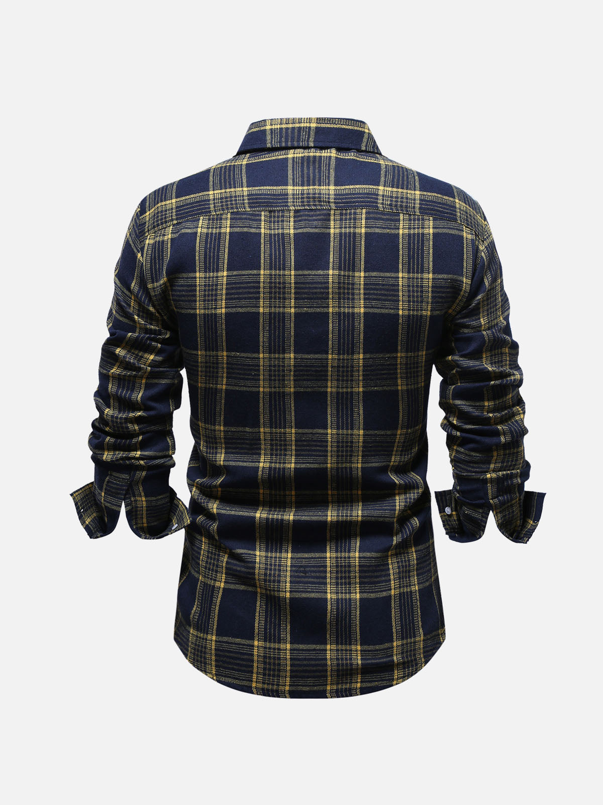 Men's Classic Plaid Long Sleeve Shirt Eleven Oasis