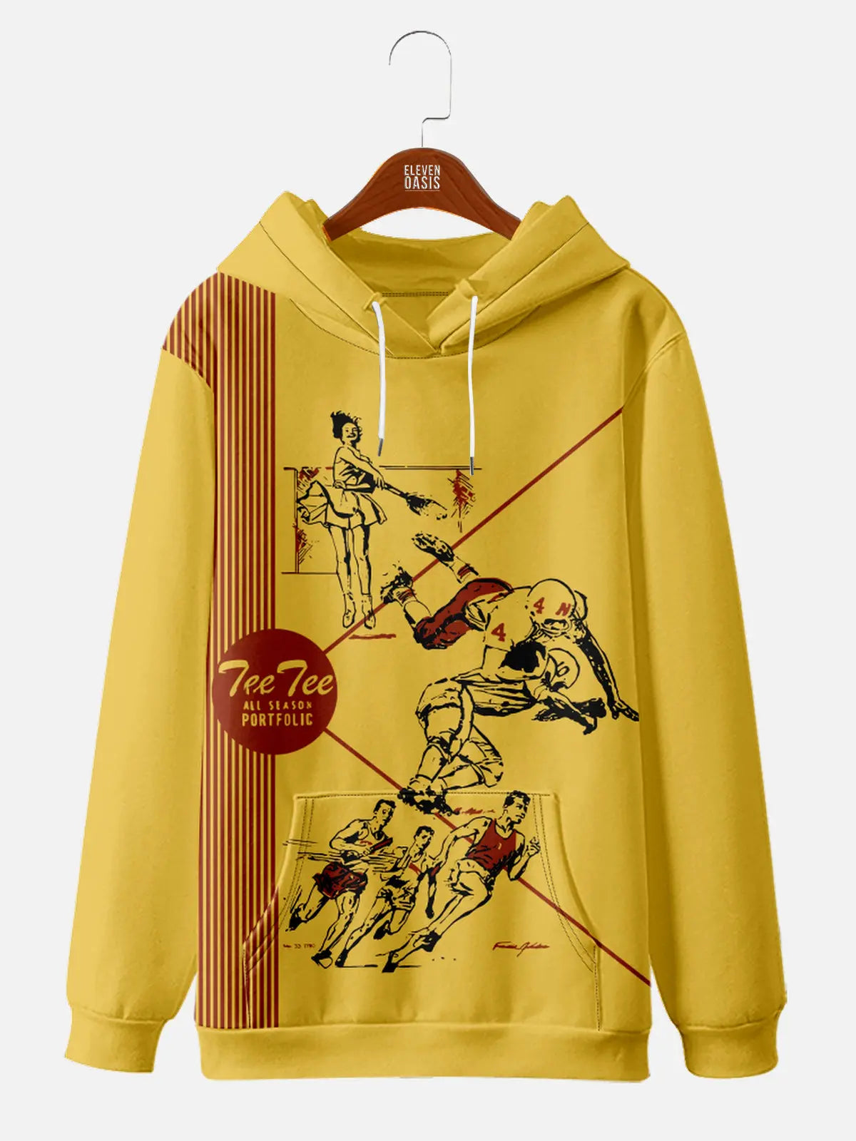 Unisex Pee Chee Folder Front Cover Nostalgia HoodieMens short sleeve shirts Big and tall Mens shirts Short sleeve shirts for men Mens 4xl shirts Casual short sleeve shirts