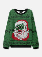Zombie Santa Ugly Christmas Sweatshirt ElevenOasis