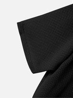 Men's Textured Jacquard Crew Neck T-Shirt Eleven Oasis