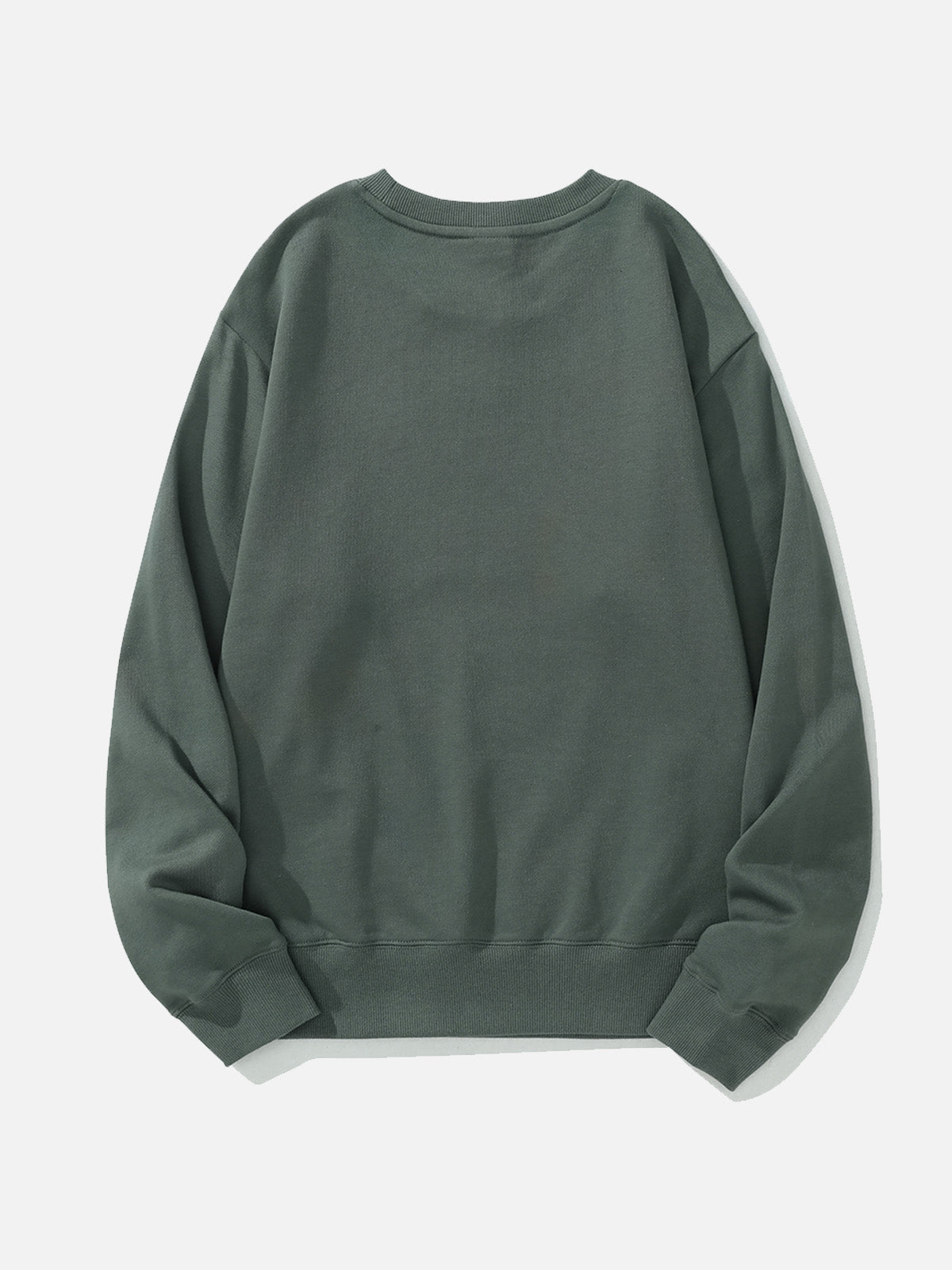Men's Classic Vintage Detail Crew Neck Sweatshirt Eleven Oasis