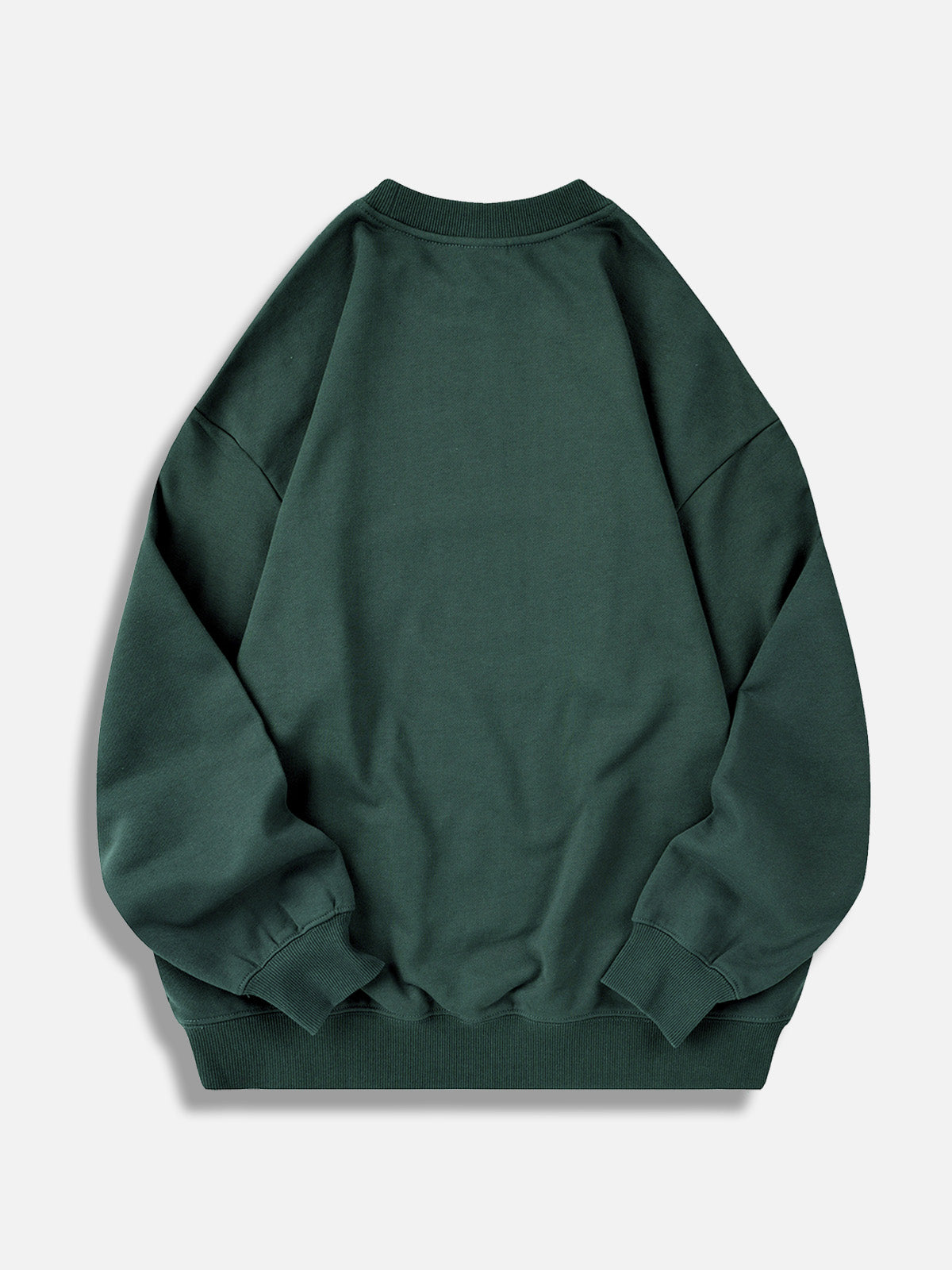 Men's Oversized Cotton Crew Neck Sweatshirt Eleven Oasis