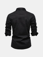 Men's Workwear Slim Fit Long Sleeve Shirt Eleven Oasis