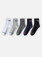 Men's All-Season Crew Socks 5-Pack Eleven Oasis