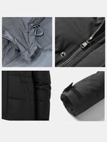 Men's Winter Insulated Hooded Puffer Jacket Eleven Oasis