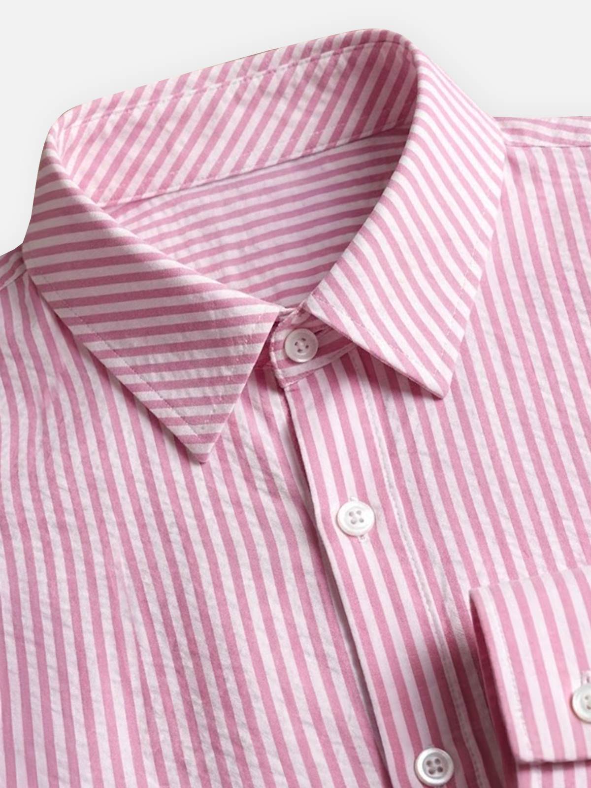 Men's Classic Stripe Long Sleeve Shirt Eleven Oasis