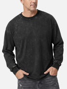 Men's Vintage Wash Long Sleeve T-shirt Eleven Oasis