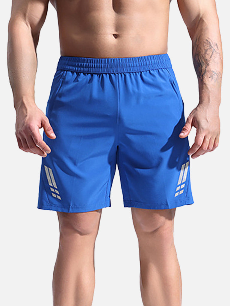 Men’s Art Pattern Swim Trunks Shorts Quick Dry Retro Striped Active Sports Eleven Oasis