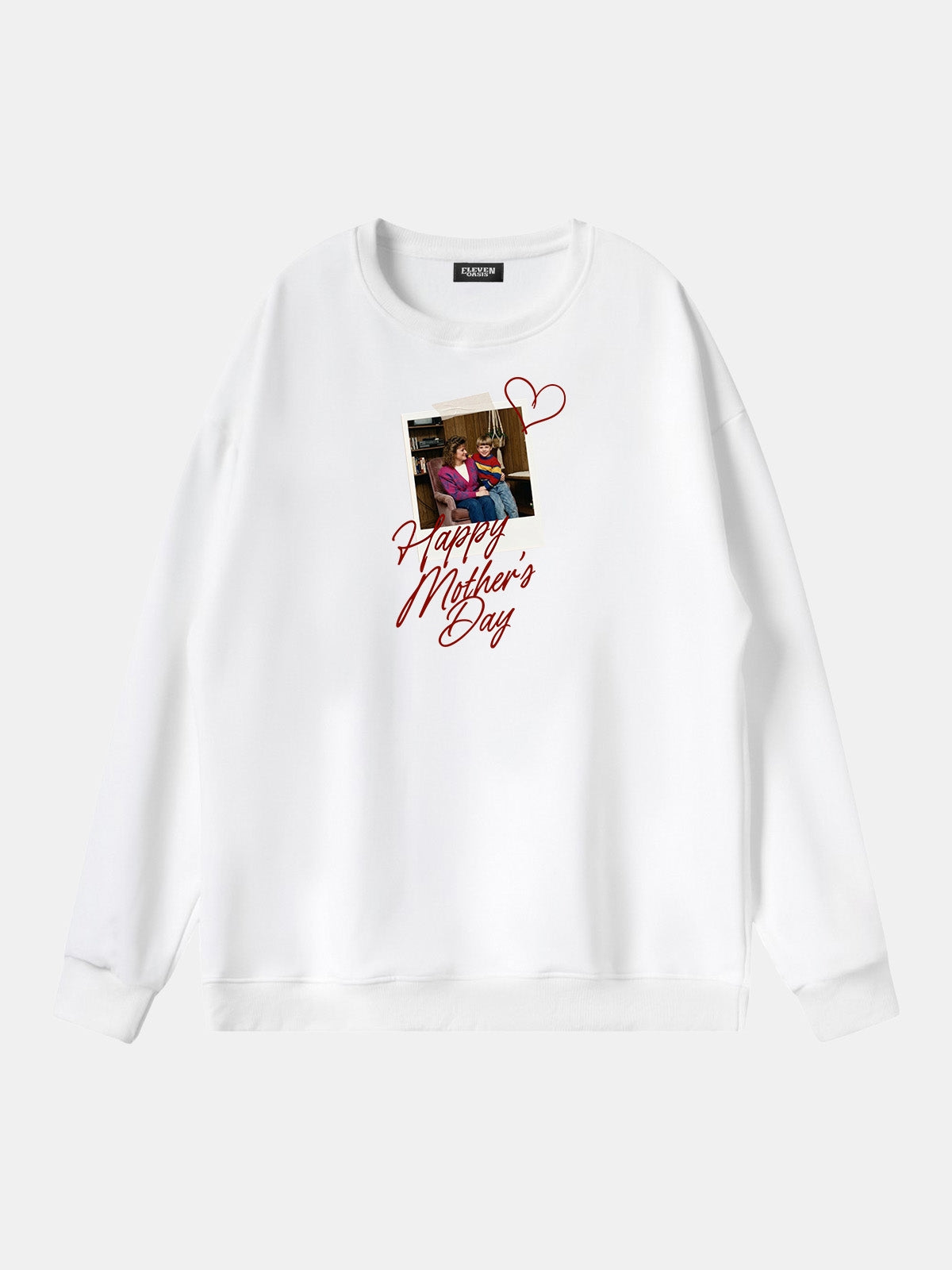 Custom Mother's Day Photo Sweatshirt Eleven Oasis