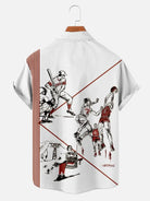 Men's Pee Chee Folder Front and Back Cover Nostalgia Shirt ElevenOasis