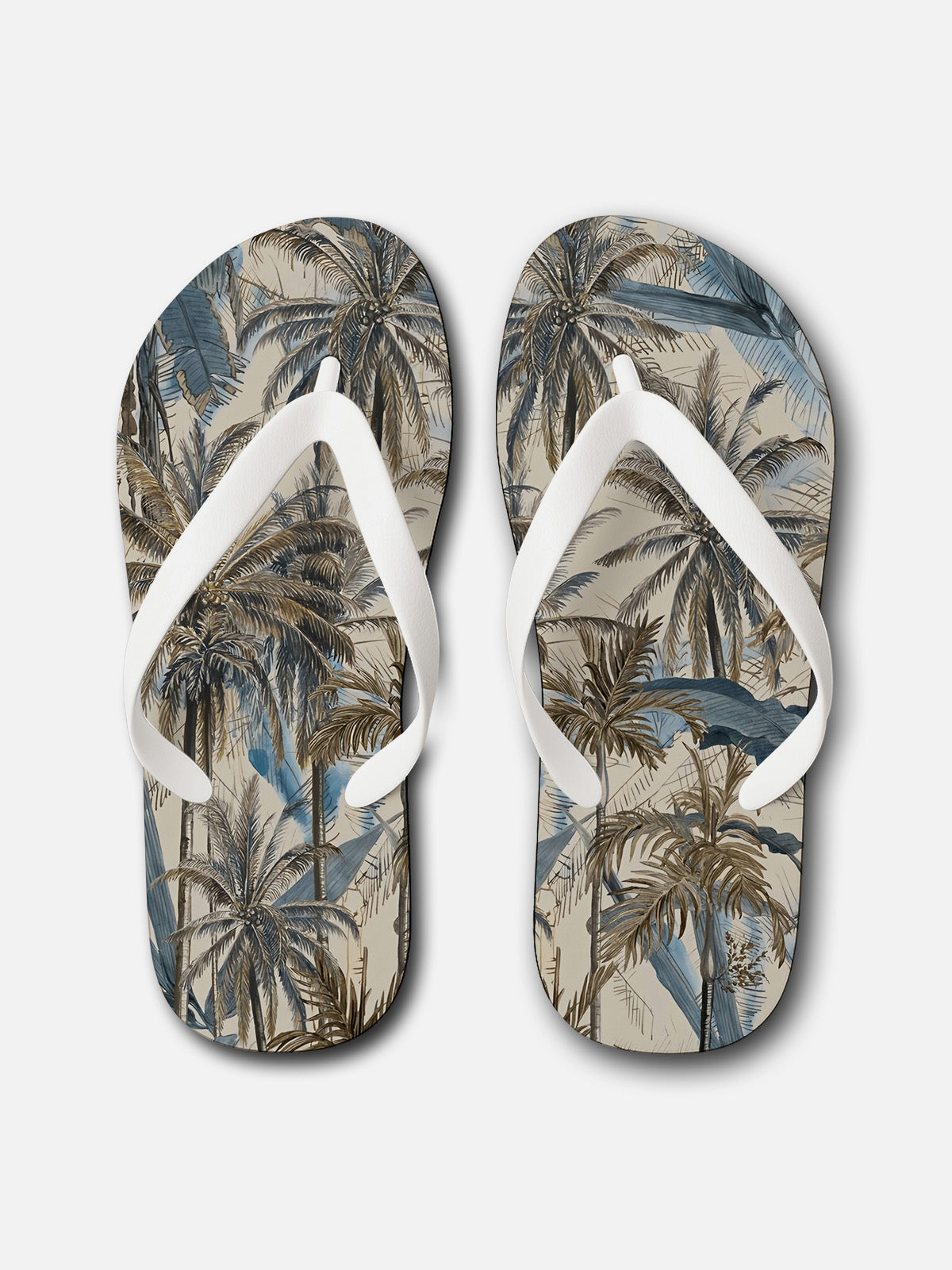 Men's Vintage Palm Grove Flip Flops Eleven Oasis