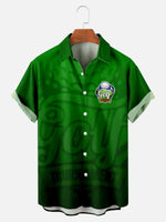 Men's Green Golf Tournament Short Sleeve ShirtMens short sleeve shirts Big and tall Mens shirts Short sleeve shirts for men Mens 4xl shirts Casual short sleeve shirts