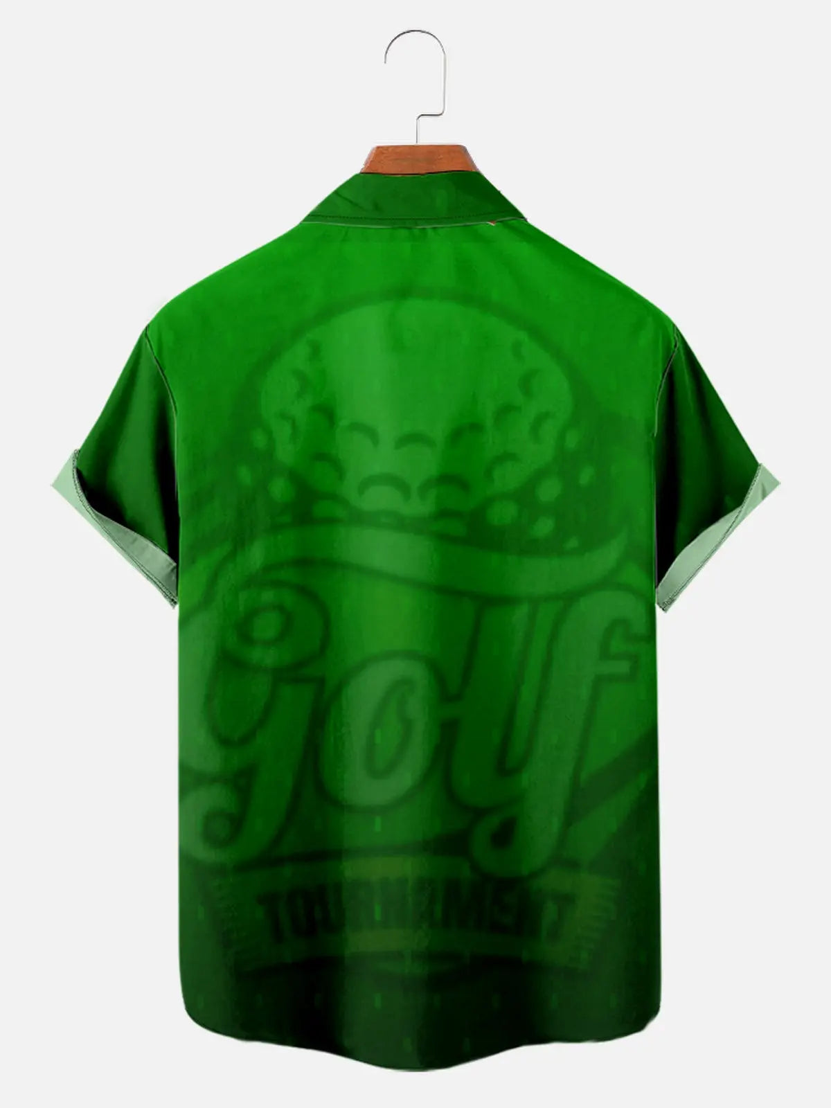 Men's Green Golf Tournament Short Sleeve ShirtMens short sleeve shirts Big and tall Mens shirts Short sleeve shirts for men Mens 4xl shirts Casual short sleeve shirts
