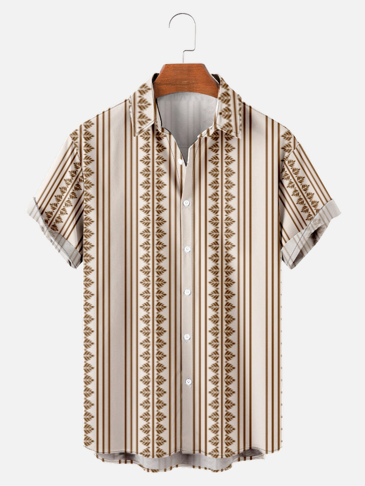Men's Simple Pattern Striped Every Day Short Sleeve ShirtMens short sleeve shirts Big and tall Mens shirts Short sleeve shirts for men Mens 4xl shirts Casual short sleeve shirts