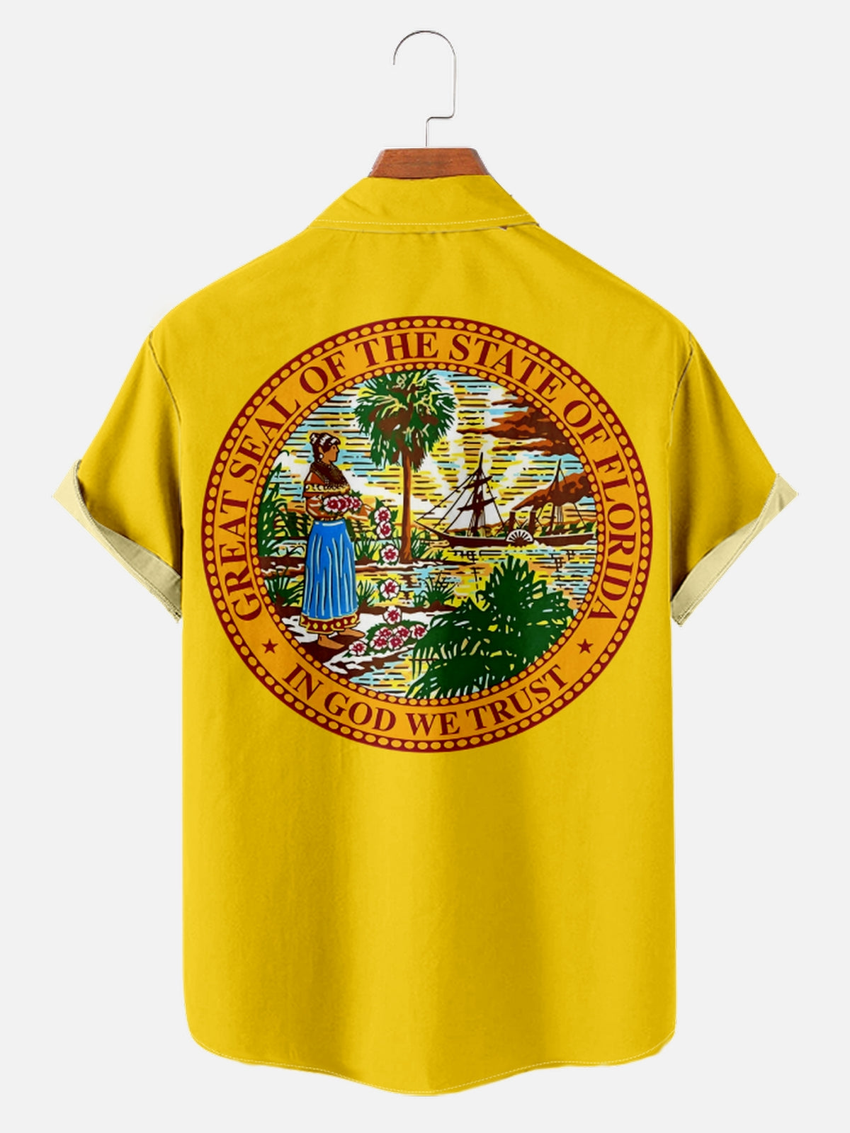 Men's Florida State Alligator Sunshine State Short Sleeve ShirtMens short sleeve shirts Big and tall Mens shirts Short sleeve shirts for men Mens 4xl shirts Casual short sleeve shirts