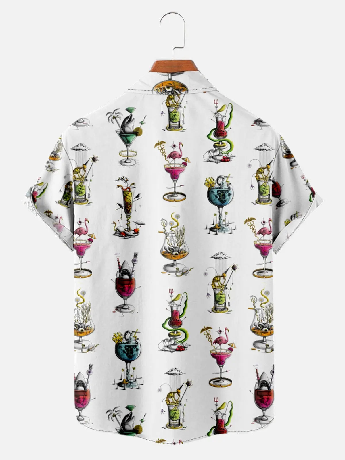 Men's Obscure Cocktails Short Sleeve ShirtMens short sleeve shirts Big and tall Mens shirts Short sleeve shirts for men Mens 4xl shirts Casual short sleeve shirts