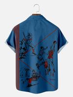 Men's Pee Chee Folder Front and Back Cover Nostalgia ShirtMens short sleeve shirts Big and tall Mens shirts Short sleeve shirts for men Mens 4xl shirts Casual short sleeve shirts
