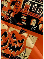 Men's Halloween Trick or Treat Cat Ghost Pumpkin Short Sleeve ShirtMens short sleeve shirts Big and tall Mens shirts Short sleeve shirts for men Mens 4xl shirts Casual short sleeve shirts