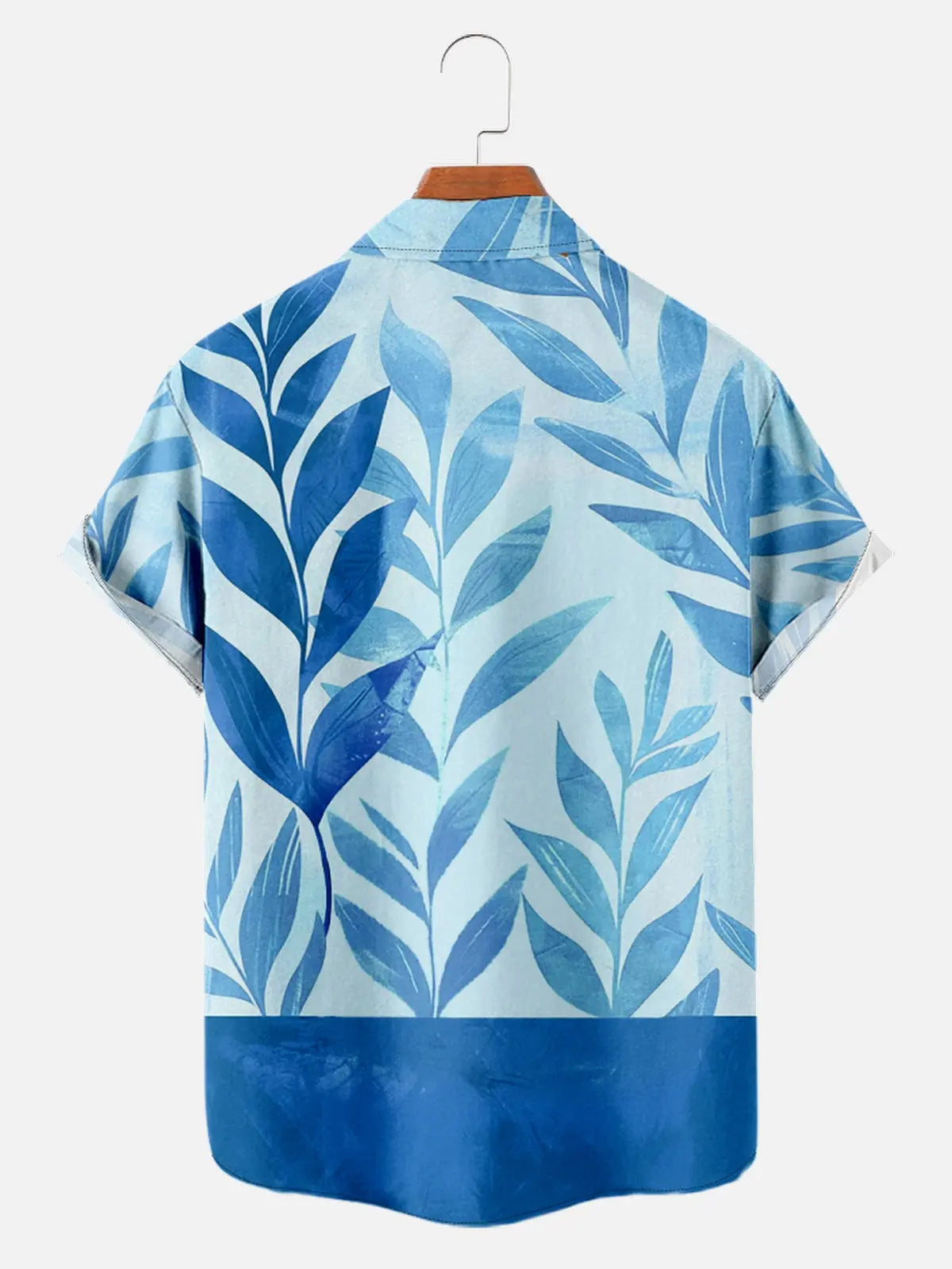 Men's Elegant Cat Sitting with Leaves Short Sleeve ShirtMens short sleeve shirts Big and tall Mens shirts Short sleeve shirts for men Mens 4xl shirts Casual short sleeve shirts