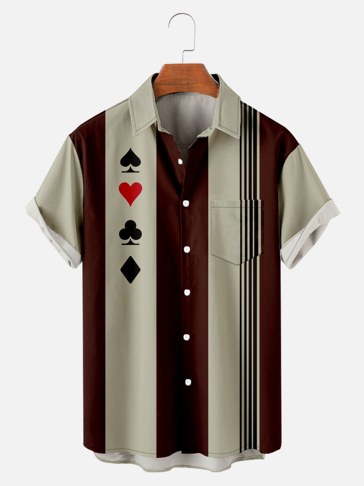 Men's Geometric Print Casual Short Sleeve Hawaiian Bowling ShirtMens short sleeve shirts Big and tall Mens shirts Short sleeve shirts for men Mens 4xl shirts Casual short sleeve shirts