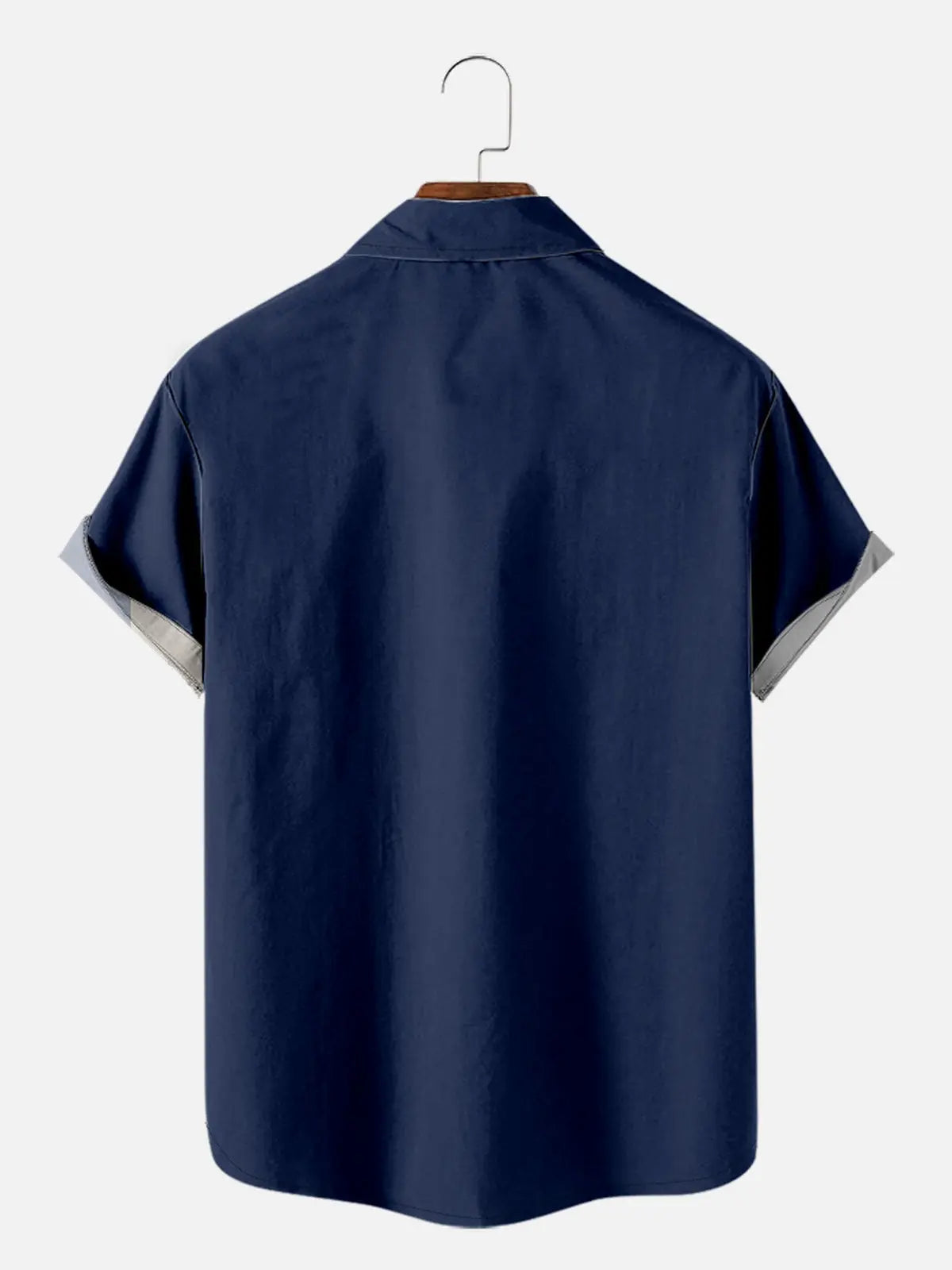 Casual Art Collection Geometric Stripes Color Block Pattern Lapel Short Sleeve Shirt Print TopMens short sleeve shirts Big and tall Mens shirts Short sleeve shirts for men Mens 4xl shirts Casual short sleeve shirts