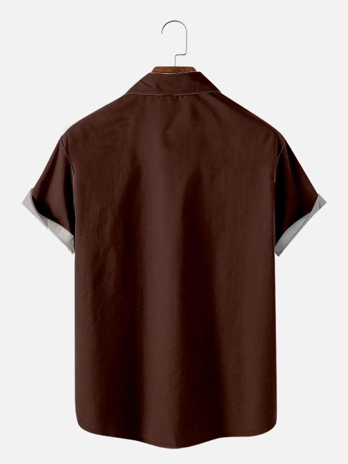 Casual Art Collection Geometric Stripes Color Block Pattern Lapel Short Sleeve Shirt Print TopMens short sleeve shirts Big and tall Mens shirts Short sleeve shirts for men Mens 4xl shirts Casual short sleeve shirts