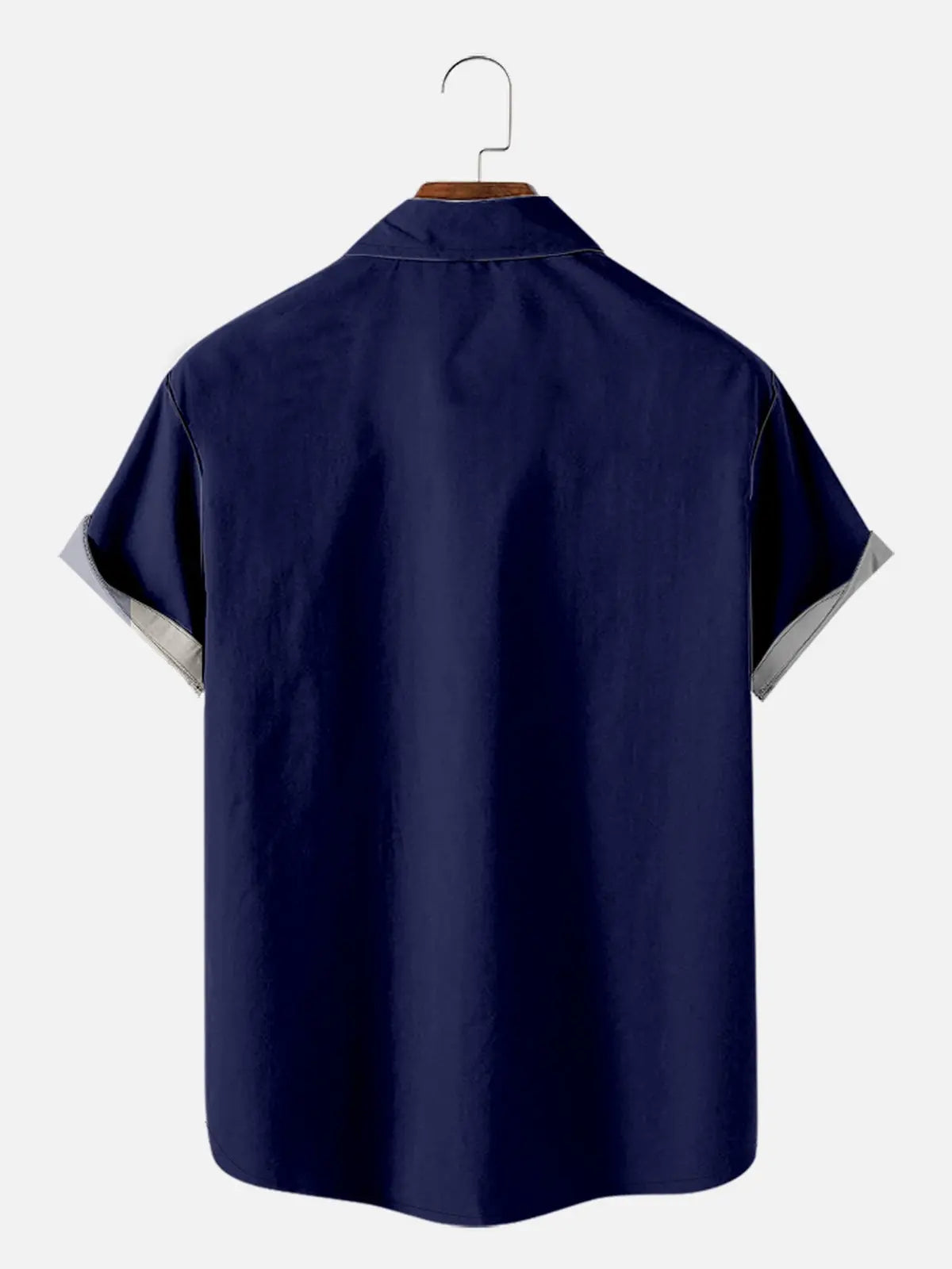 Casual Art Collection Geometric Stripes Color Block Pattern Lapel Short Sleeve Shirt Print TopMens short sleeve shirts Big and tall Mens shirts Short sleeve shirts for men Mens 4xl shirts Casual short sleeve shirts