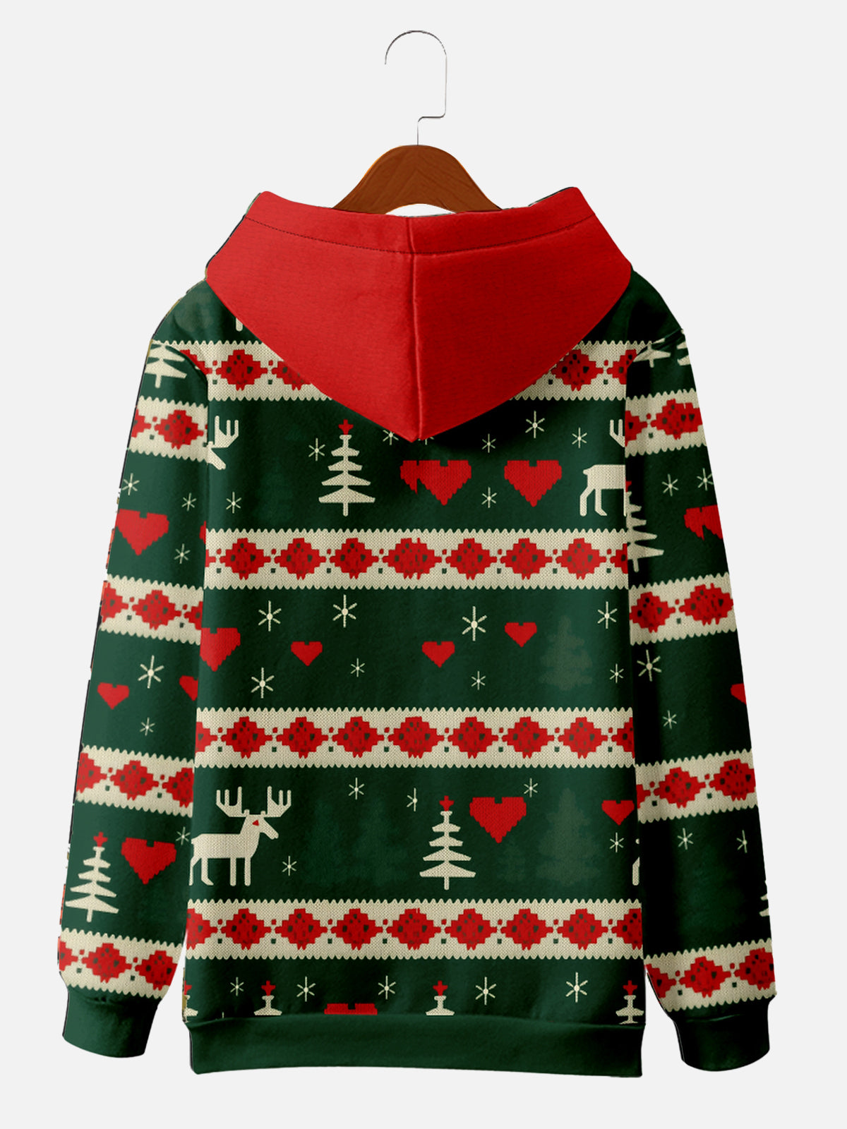 Ugly Christmas Cardigan with a Belt Red Hooded Hoodie, mens short sleeve shirts?¨º?big and tall mens shirts?¨º?short sleeve shirts for men?¨º?mens 4xl shirts?¨º?casual short sleeve shirts