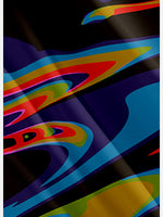Men's 70s Inspired Colorful Paint Swirls Short Sleeve Shirt, mens short sleeve shirts¡ê?big and tall mens shirts¡ê?short sleeve shirts for men¡ê?mens 4xl shirts¡ê?casual short sleeve shirts