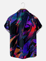 Men's Trapper Keeper Inspired Comic Style Brush Strokes Short Sleeve Shirt, mens short sleeve shirts¡ê?big and tall mens shirts¡ê?short sleeve shirts for men¡ê?mens 4xl shirts¡ê?casual short sleeve shirts