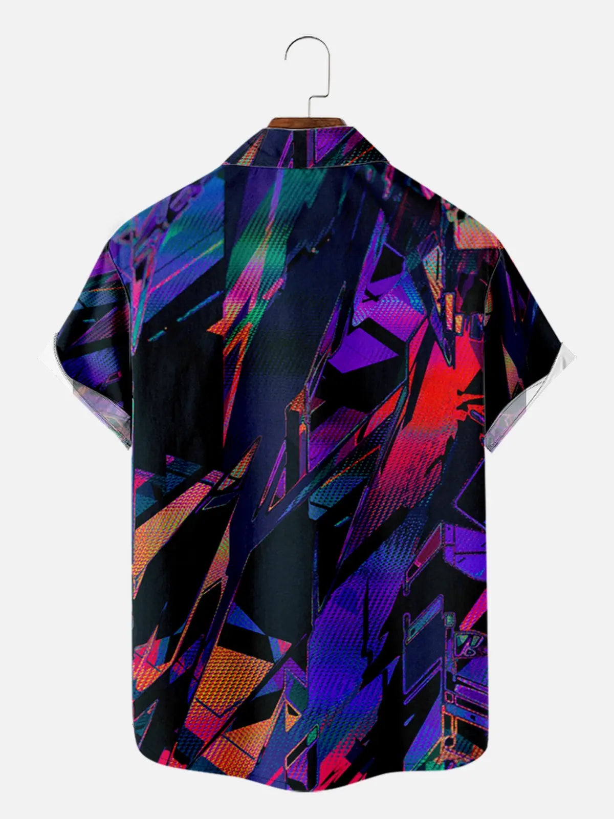 Men's Trapper Keeper Inspired Comic Style Brush Strokes Short Sleeve Shirt, mens short sleeve shirts¡ê?big and tall mens shirts¡ê?short sleeve shirts for men¡ê?mens 4xl shirts¡ê?casual short sleeve shirts