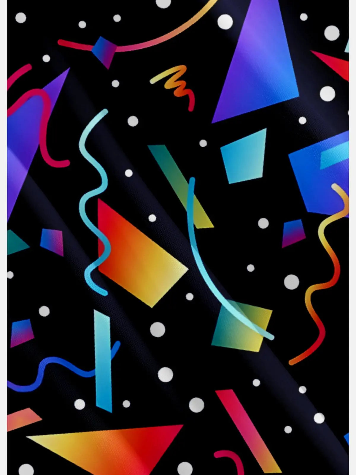 Men's Trapper Keeper Geometric Rainbow Gradient Shapes Short Sleeve Shirt, mens short sleeve shirts????¡ì?o?big and tall mens shirts????¡ì?o?short sleeve shirts for men????¡ì?o?mens 4xl shirts????¡ì?o?casual short sleeve shirts