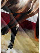 Men's Majestic Horse with Stars and Stripes USA Flag in the Background Short Sleeve Shirt, mens short sleeve shirts??¡ìo?big and tall mens shirts??¡ìo?short sleeve shirts for men??¡ìo?mens 4xl shirts??¡ìo?casual short sleeve shirts