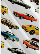 Men's Vintage Cars All Over Print Short Sleeve Shirt ElevenOasis