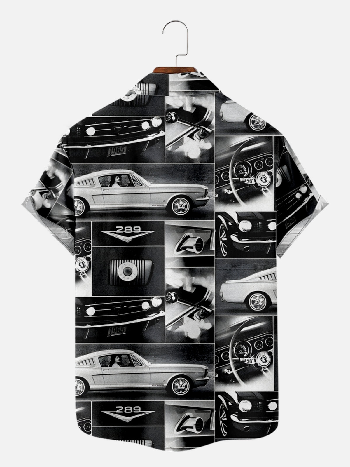 Men's Muscle Car 289 Engine Short Sleeve Shirt, mens short sleeve shirts¡ê?big and tall mens shirts¡ê?short sleeve shirts for men¡ê?mens 4xl shirts¡ê?casual short sleeve shirts
