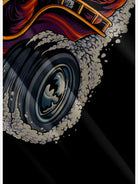 Men's Hot Rod Santa Fink Merry Christnas Short Sleeve Shirt Eleven Oasis