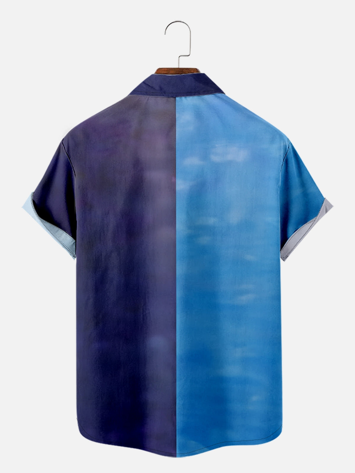 Tall Men's Rat Fink Transitions into Pinstripes Short Sleeve Shirt Eleven Oasis