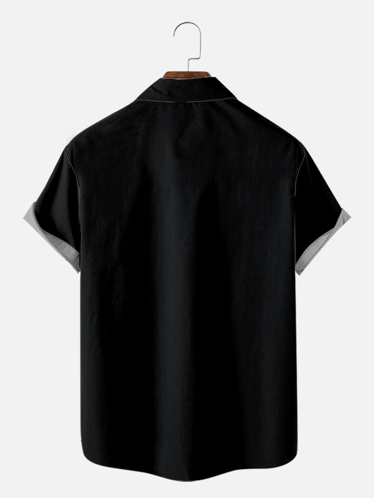 Men's Surfing Santa Wishes You a Merry Christmas Short Sleeve Shirt Eleven Oasis