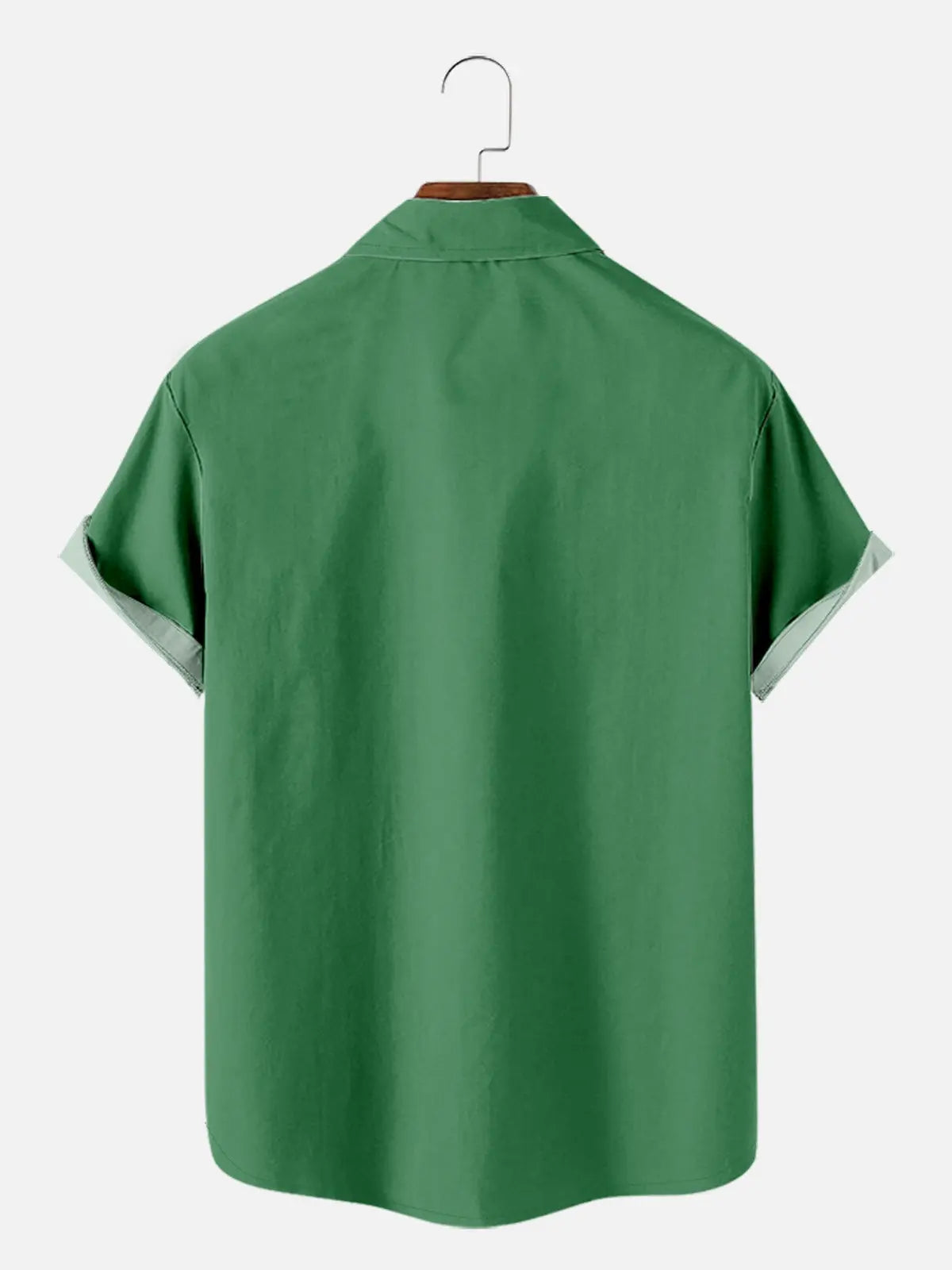 Men's Muscular Santa Christmas Short Sleeve Shirt Eleven Oasis