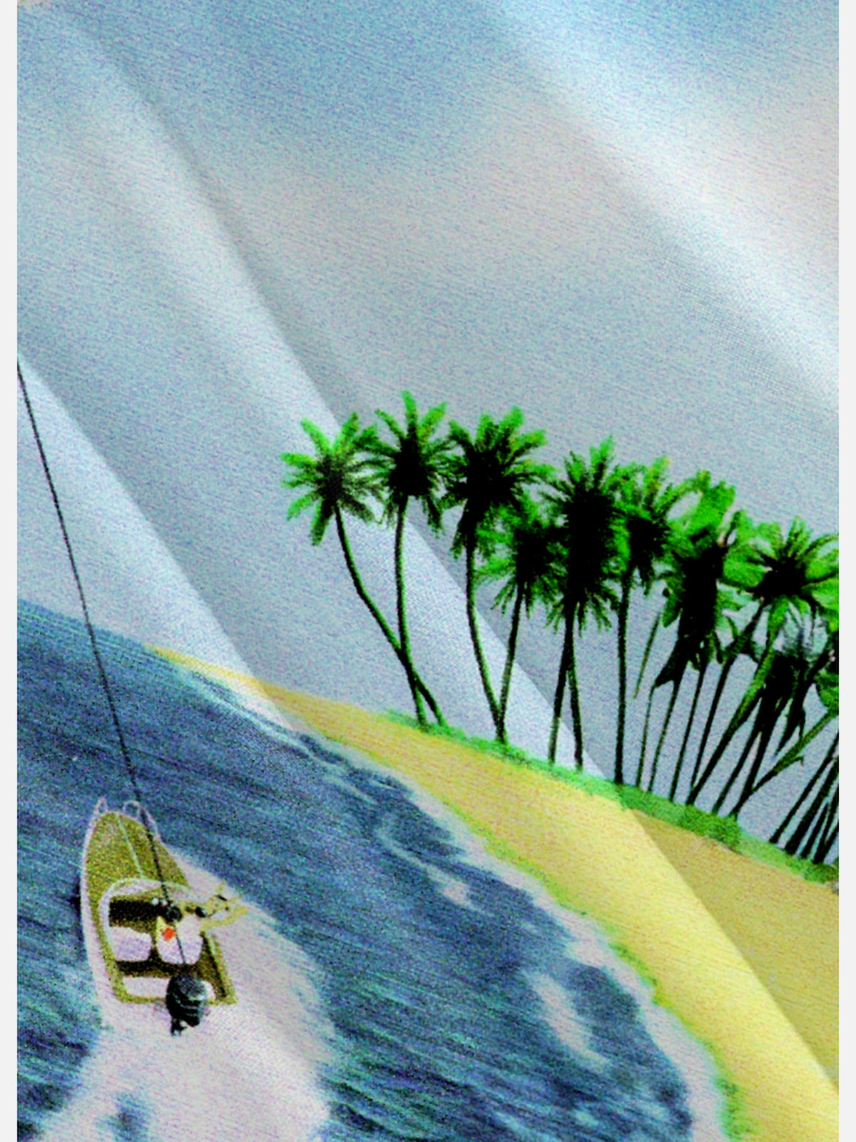 Men's Santa Parasailing with Merry Christmas on his Underwear Short Sleeve Shirt Eleven Oasis