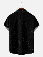 Men's Christmas Santa Bricks Short Sleeve Shirt Eleven Oasis