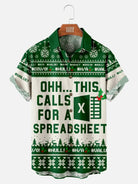 Men's Microsoft Office Funny Short Sleeve Shirt ElevenOasis