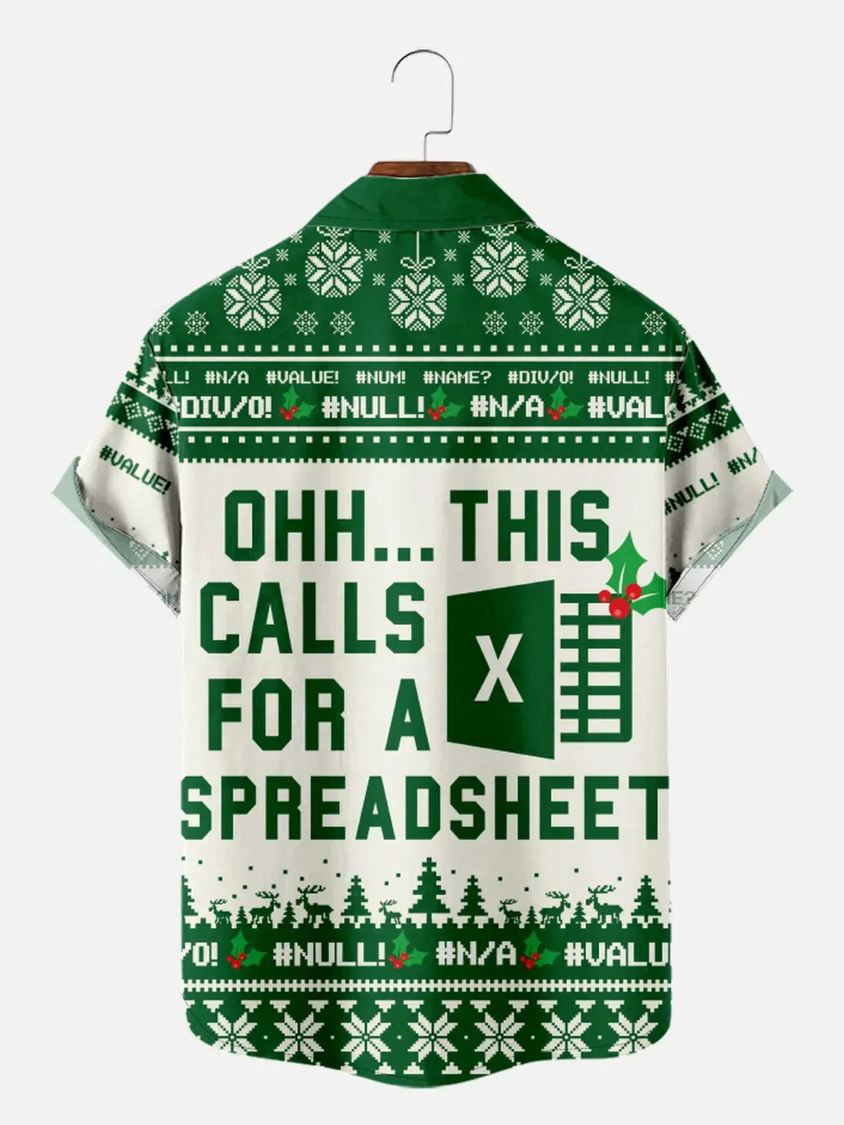Men's Microsoft Office Funny Short Sleeve Shirt ElevenOasis