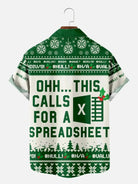 Men's Microsoft Office Funny Short Sleeve Shirt ElevenOasis