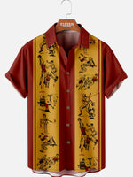 Men's Vintage Pee Chee All Season Portfolio Short Sleeve Shirt Eleven Oasis