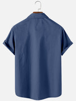 Men's Retro Sports All-Stars Tonal Pocket Short Sleeve Shirt Eleven Oasis