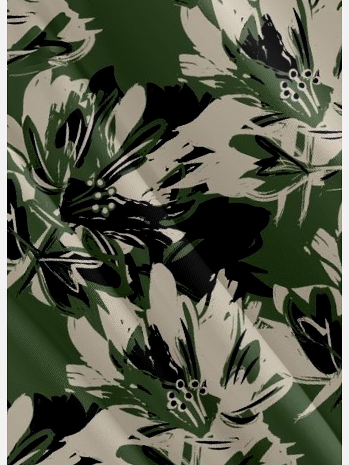 Men's Tropical Leaf Short Sleeve Shirt Eleven Oasis